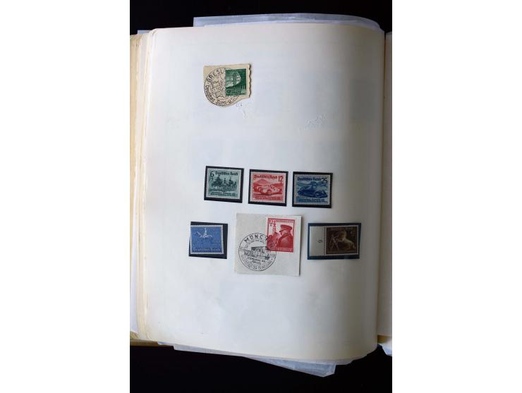 1872/1945, postfrische, ungebrauchte und gestempelte Sammlung mit u.a. Mi.-Nr. 12 gestempelt, 13 gestempelt, 21b, 30, 33aa (w