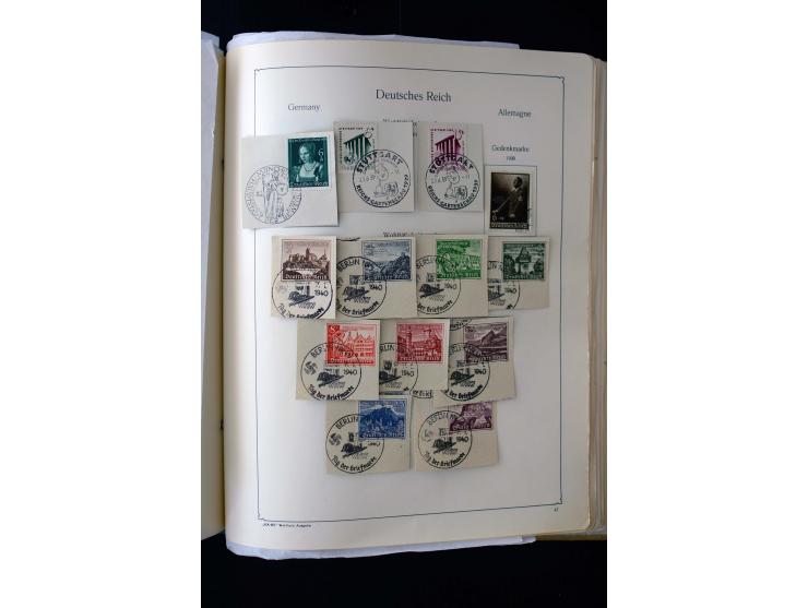 1872/1945, postfrische, ungebrauchte und gestempelte Sammlung mit u.a. Mi.-Nr. 12 gestempelt, 13 gestempelt, 21b, 30, 33aa (w