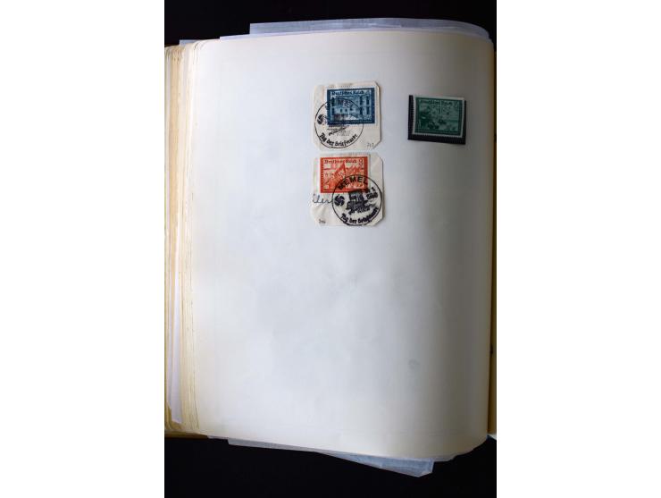 1872/1945, postfrische, ungebrauchte und gestempelte Sammlung mit u.a. Mi.-Nr. 12 gestempelt, 13 gestempelt, 21b, 30, 33aa (w