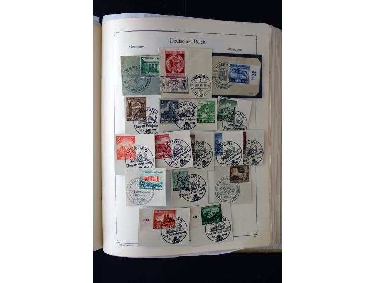 1872/1945, postfrische, ungebrauchte und gestempelte Sammlung mit u.a. Mi.-Nr. 12 gestempelt, 13 gestempelt, 21b, 30, 33aa (w