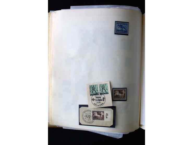 1872/1945, postfrische, ungebrauchte und gestempelte Sammlung mit u.a. Mi.-Nr. 12 gestempelt, 13 gestempelt, 21b, 30, 33aa (w