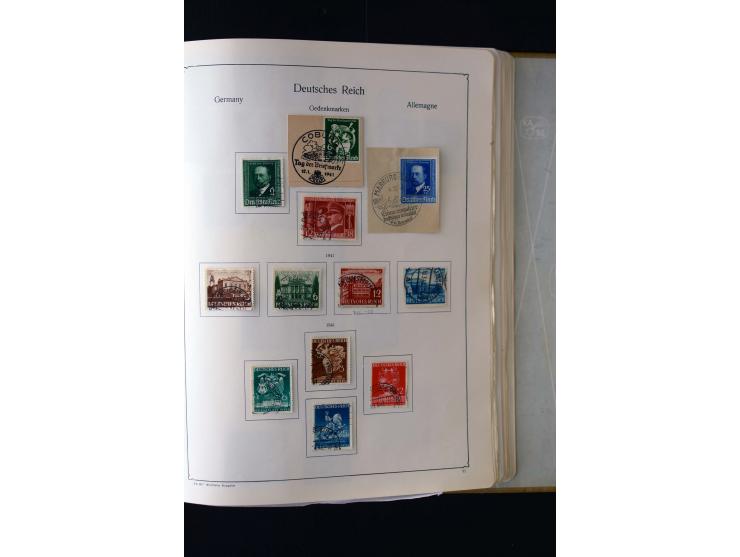 1872/1945, postfrische, ungebrauchte und gestempelte Sammlung mit u.a. Mi.-Nr. 12 gestempelt, 13 gestempelt, 21b, 30, 33aa (w