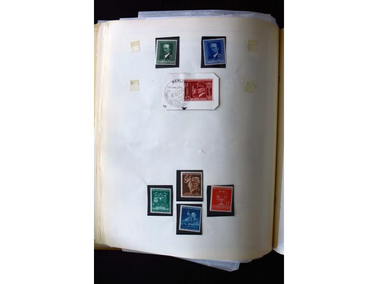 1872/1945, postfrische, ungebrauchte und gestempelte Sammlung mit u.a. Mi.-Nr. 12 gestempelt, 13 gestempelt, 21b, 30, 33aa (w
