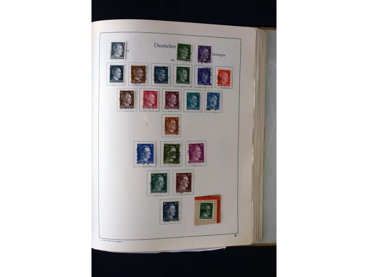 1872/1945, postfrische, ungebrauchte und gestempelte Sammlung mit u.a. Mi.-Nr. 12 gestempelt, 13 gestempelt, 21b, 30, 33aa (w