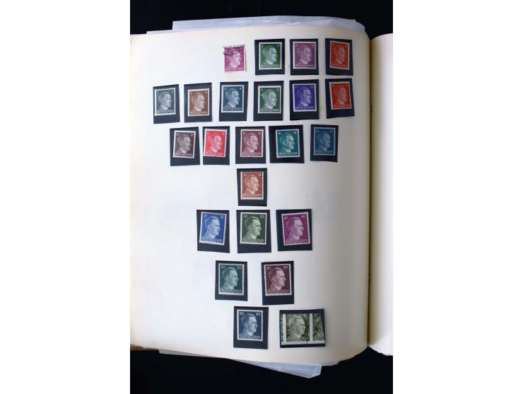1872/1945, postfrische, ungebrauchte und gestempelte Sammlung mit u.a. Mi.-Nr. 12 gestempelt, 13 gestempelt, 21b, 30, 33aa (w