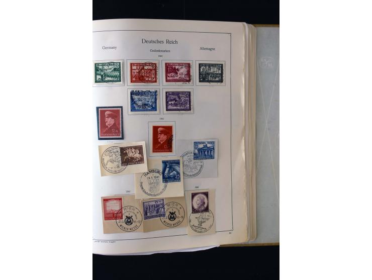 1872/1945, postfrische, ungebrauchte und gestempelte Sammlung mit u.a. Mi.-Nr. 12 gestempelt, 13 gestempelt, 21b, 30, 33aa (w