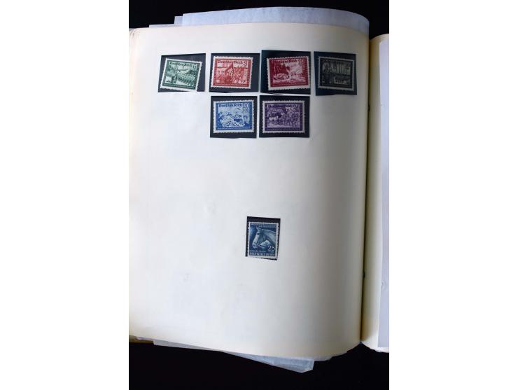 1872/1945, postfrische, ungebrauchte und gestempelte Sammlung mit u.a. Mi.-Nr. 12 gestempelt, 13 gestempelt, 21b, 30, 33aa (w
