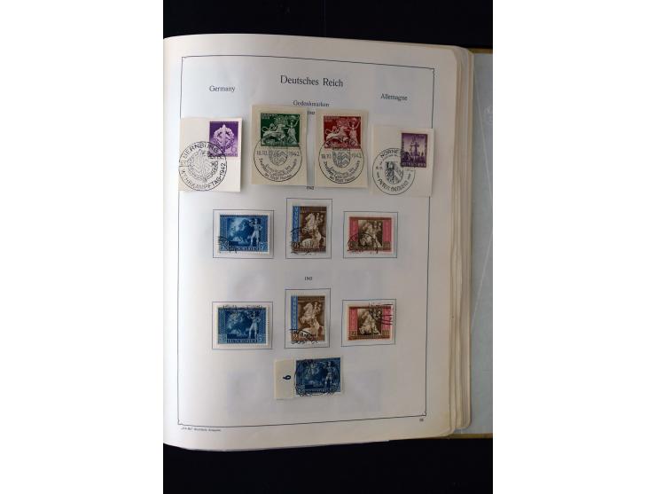 1872/1945, postfrische, ungebrauchte und gestempelte Sammlung mit u.a. Mi.-Nr. 12 gestempelt, 13 gestempelt, 21b, 30, 33aa (w