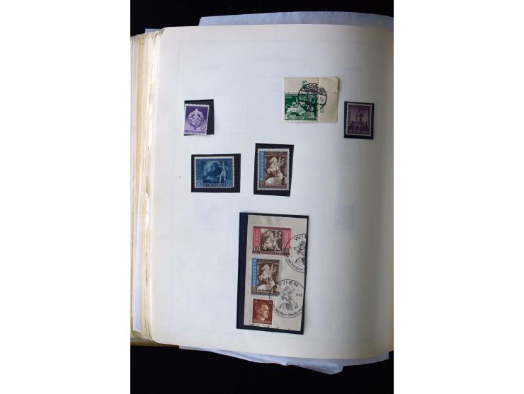 1872/1945, postfrische, ungebrauchte und gestempelte Sammlung mit u.a. Mi.-Nr. 12 gestempelt, 13 gestempelt, 21b, 30, 33aa (w