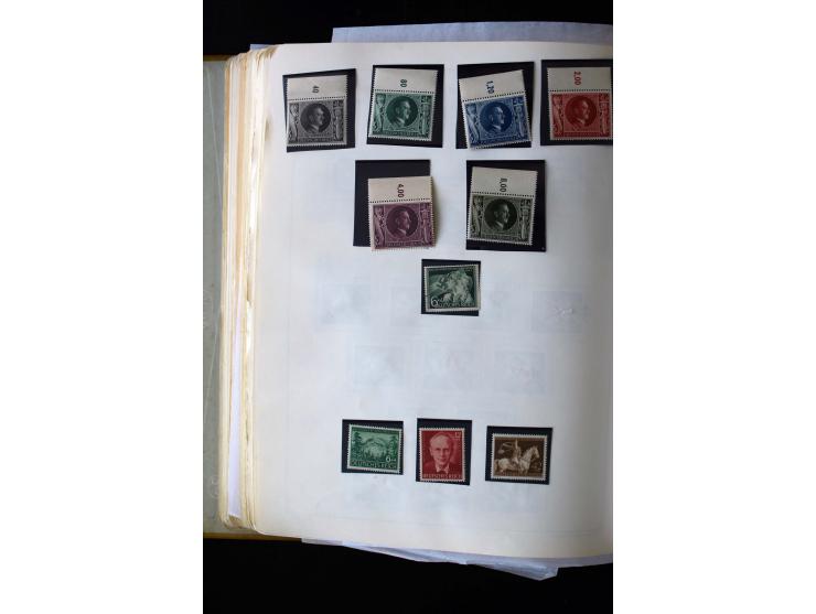 1872/1945, postfrische, ungebrauchte und gestempelte Sammlung mit u.a. Mi.-Nr. 12 gestempelt, 13 gestempelt, 21b, 30, 33aa (w