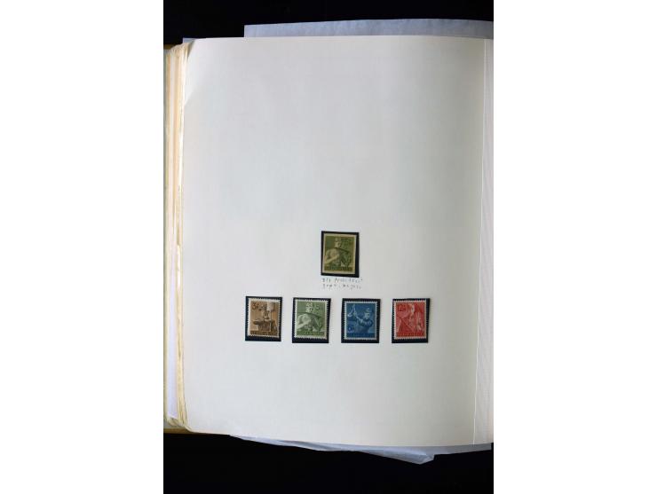 1872/1945, postfrische, ungebrauchte und gestempelte Sammlung mit u.a. Mi.-Nr. 12 gestempelt, 13 gestempelt, 21b, 30, 33aa (w