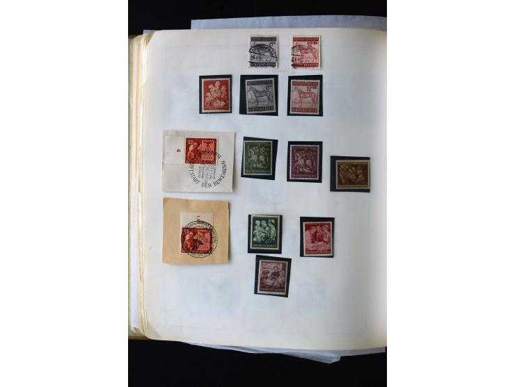 1872/1945, postfrische, ungebrauchte und gestempelte Sammlung mit u.a. Mi.-Nr. 12 gestempelt, 13 gestempelt, 21b, 30, 33aa (w