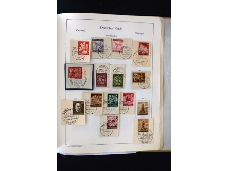 1872/1945, postfrische, ungebrauchte und gestempelte Sammlung mit u.a. Mi.-Nr. 12 gestempelt, 13 gestempelt, 21b, 30, 33aa (w