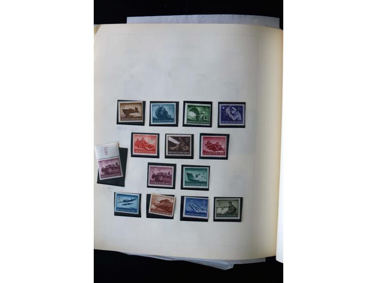 1872/1945, postfrische, ungebrauchte und gestempelte Sammlung mit u.a. Mi.-Nr. 12 gestempelt, 13 gestempelt, 21b, 30, 33aa (w