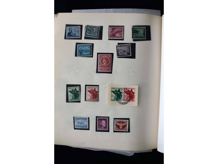 1872/1945, postfrische, ungebrauchte und gestempelte Sammlung mit u.a. Mi.-Nr. 12 gestempelt, 13 gestempelt, 21b, 30, 33aa (w