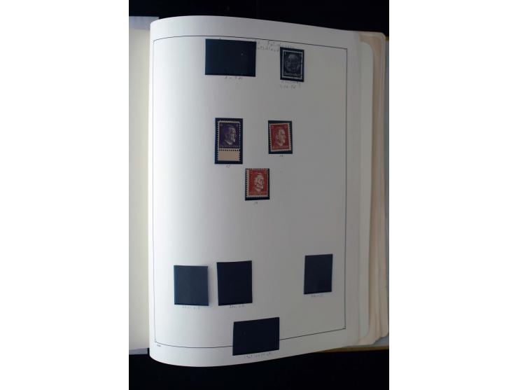 1872/1945, postfrische, ungebrauchte und gestempelte Sammlung mit u.a. Mi.-Nr. 12 gestempelt, 13 gestempelt, 21b, 30, 33aa (w