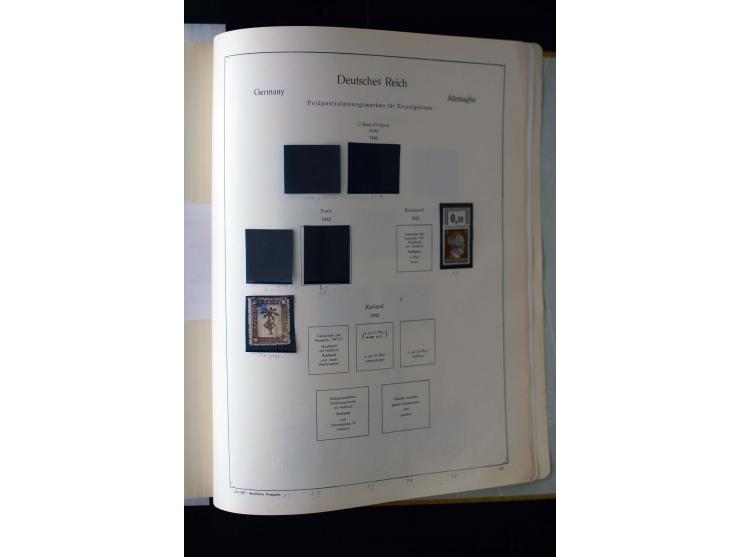 1872/1945, postfrische, ungebrauchte und gestempelte Sammlung mit u.a. Mi.-Nr. 12 gestempelt, 13 gestempelt, 21b, 30, 33aa (w