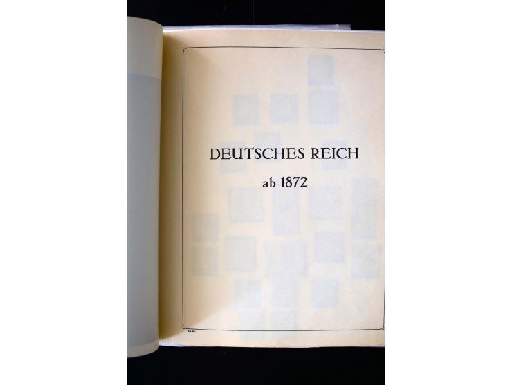 1872/1945, postfrische, ungebrauchte und gestempelte Sammlung mit u.a. Mi.-Nr. 12 gestempelt, 13 gestempelt, 21b, 30, 33aa (w