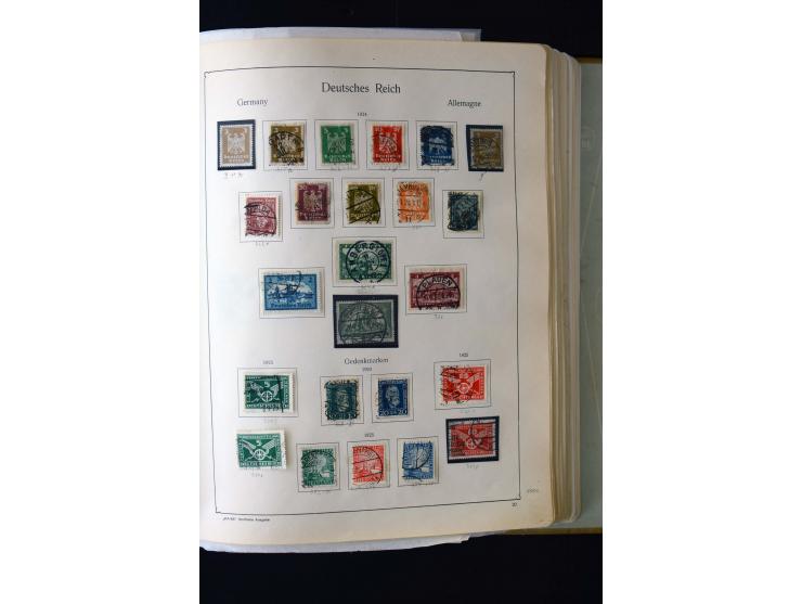 1872/1945, postfrische, ungebrauchte und gestempelte Sammlung mit u.a. Mi.-Nr. 12 gestempelt, 13 gestempelt, 21b, 30, 33aa (w