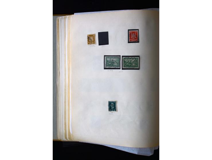 1872/1945, postfrische, ungebrauchte und gestempelte Sammlung mit u.a. Mi.-Nr. 12 gestempelt, 13 gestempelt, 21b, 30, 33aa (w