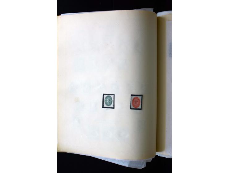 1872/1945, postfrische, ungebrauchte und gestempelte Sammlung mit u.a. Mi.-Nr. 12 gestempelt, 13 gestempelt, 21b, 30, 33aa (w