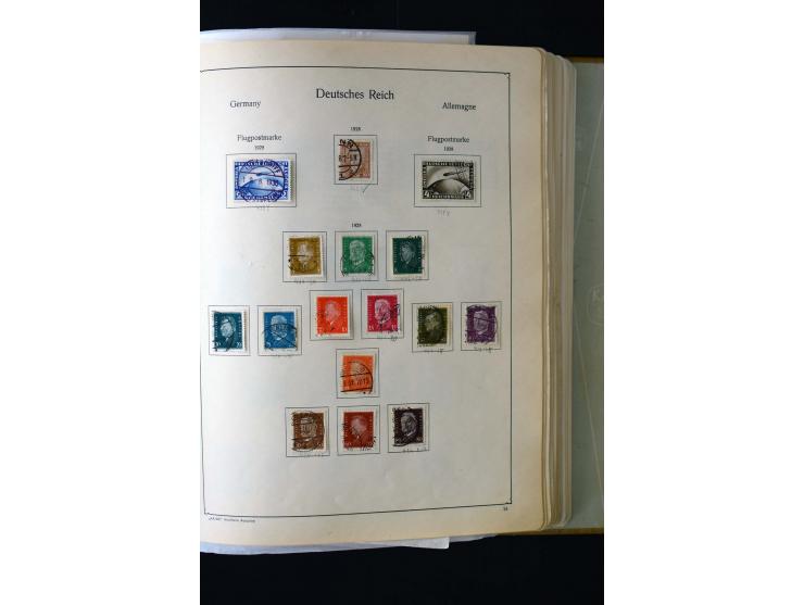 1872/1945, postfrische, ungebrauchte und gestempelte Sammlung mit u.a. Mi.-Nr. 12 gestempelt, 13 gestempelt, 21b, 30, 33aa (w