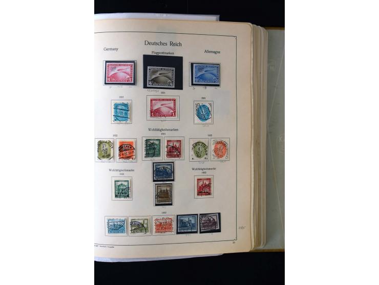 1872/1945, postfrische, ungebrauchte und gestempelte Sammlung mit u.a. Mi.-Nr. 12 gestempelt, 13 gestempelt, 21b, 30, 33aa (w