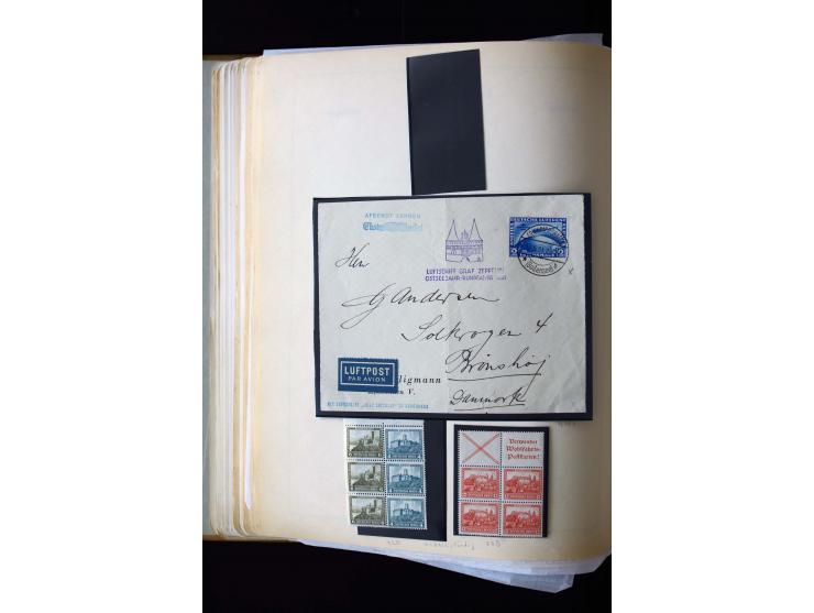1872/1945, postfrische, ungebrauchte und gestempelte Sammlung mit u.a. Mi.-Nr. 12 gestempelt, 13 gestempelt, 21b, 30, 33aa (w