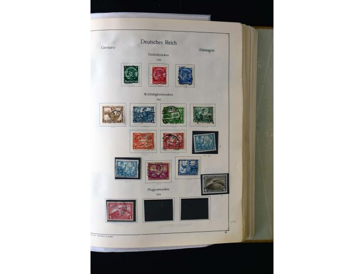 1872/1945, postfrische, ungebrauchte und gestempelte Sammlung mit u.a. Mi.-Nr. 12 gestempelt, 13 gestempelt, 21b, 30, 33aa (w