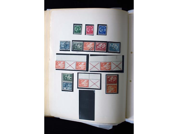 1872/1945, postfrische, ungebrauchte und gestempelte Sammlung mit u.a. Mi.-Nr. 12 gestempelt, 13 gestempelt, 21b, 30, 33aa (w