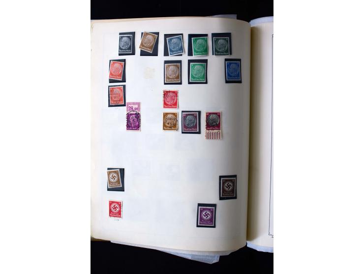 1872/1945, postfrische, ungebrauchte und gestempelte Sammlung mit u.a. Mi.-Nr. 12 gestempelt, 13 gestempelt, 21b, 30, 33aa (w