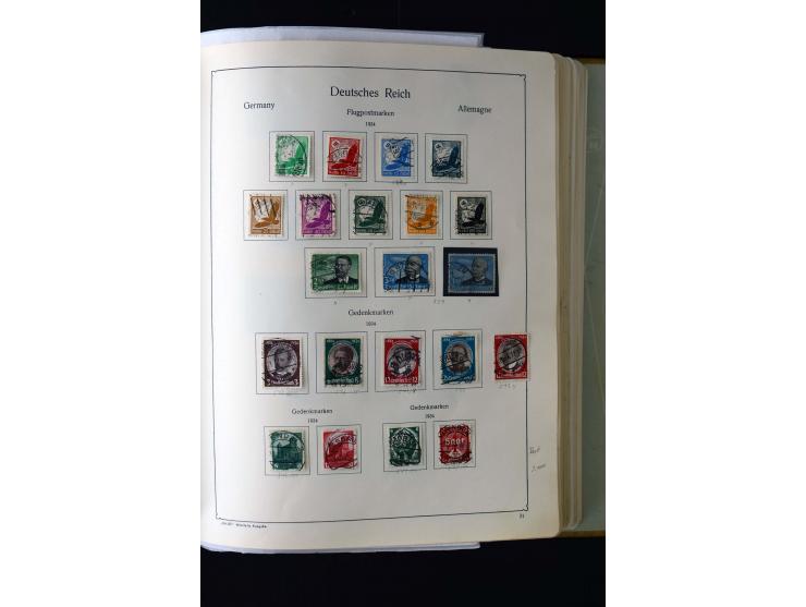 1872/1945, postfrische, ungebrauchte und gestempelte Sammlung mit u.a. Mi.-Nr. 12 gestempelt, 13 gestempelt, 21b, 30, 33aa (w