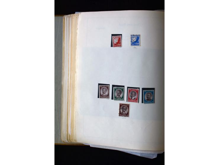 1872/1945, postfrische, ungebrauchte und gestempelte Sammlung mit u.a. Mi.-Nr. 12 gestempelt, 13 gestempelt, 21b, 30, 33aa (w