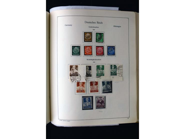 1872/1945, postfrische, ungebrauchte und gestempelte Sammlung mit u.a. Mi.-Nr. 12 gestempelt, 13 gestempelt, 21b, 30, 33aa (w