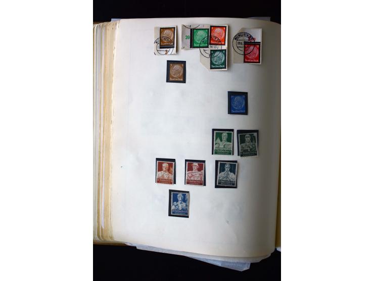1872/1945, postfrische, ungebrauchte und gestempelte Sammlung mit u.a. Mi.-Nr. 12 gestempelt, 13 gestempelt, 21b, 30, 33aa (w