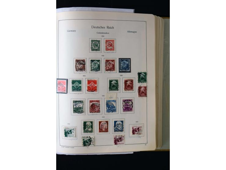 1872/1945, postfrische, ungebrauchte und gestempelte Sammlung mit u.a. Mi.-Nr. 12 gestempelt, 13 gestempelt, 21b, 30, 33aa (w