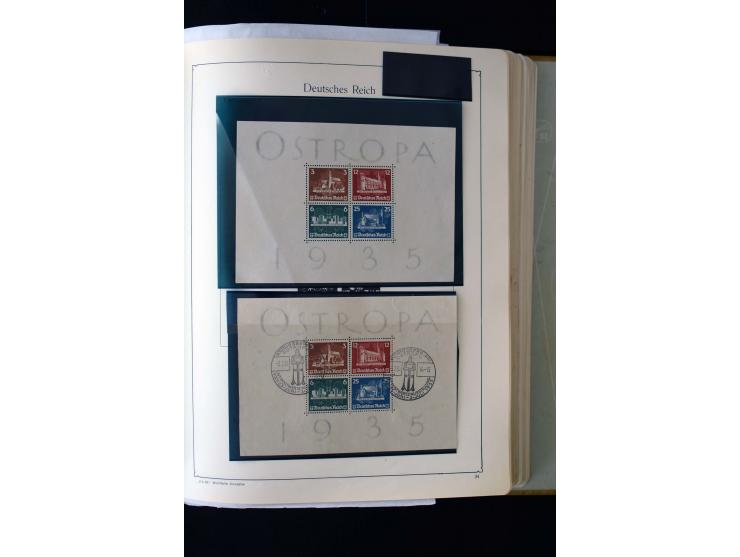 1872/1945, postfrische, ungebrauchte und gestempelte Sammlung mit u.a. Mi.-Nr. 12 gestempelt, 13 gestempelt, 21b, 30, 33aa (w