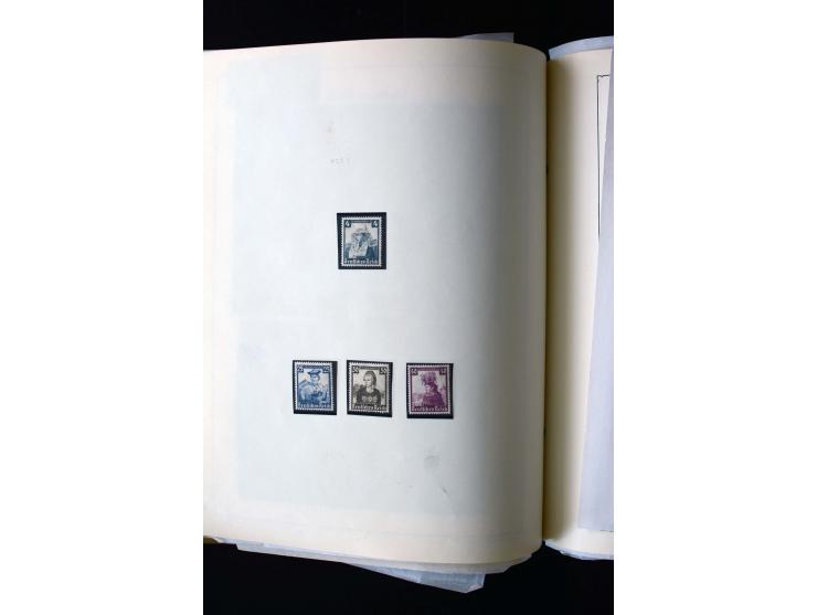 1872/1945, postfrische, ungebrauchte und gestempelte Sammlung mit u.a. Mi.-Nr. 12 gestempelt, 13 gestempelt, 21b, 30, 33aa (w