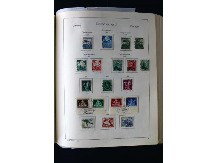 1872/1945, postfrische, ungebrauchte und gestempelte Sammlung mit u.a. Mi.-Nr. 12 gestempelt, 13 gestempelt, 21b, 30, 33aa (w
