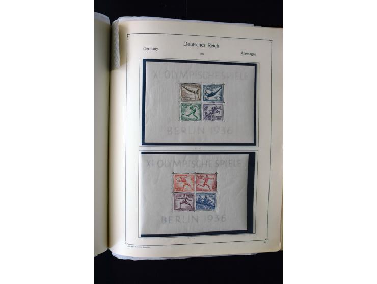 1872/1945, postfrische, ungebrauchte und gestempelte Sammlung mit u.a. Mi.-Nr. 12 gestempelt, 13 gestempelt, 21b, 30, 33aa (w