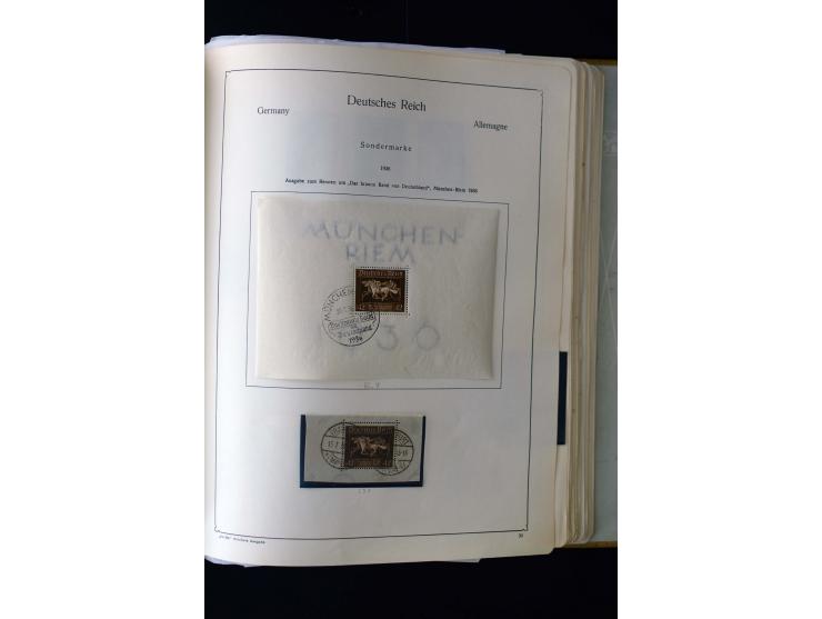 1872/1945, postfrische, ungebrauchte und gestempelte Sammlung mit u.a. Mi.-Nr. 12 gestempelt, 13 gestempelt, 21b, 30, 33aa (w