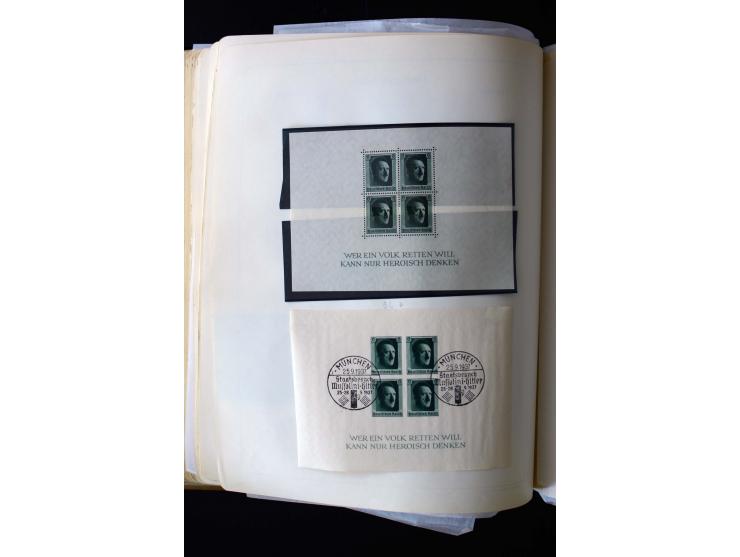 1872/1945, postfrische, ungebrauchte und gestempelte Sammlung mit u.a. Mi.-Nr. 12 gestempelt, 13 gestempelt, 21b, 30, 33aa (w
