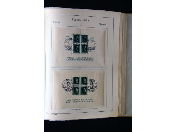 1872/1945, postfrische, ungebrauchte und gestempelte Sammlung mit u.a. Mi.-Nr. 12 gestempelt, 13 gestempelt, 21b, 30, 33aa (w