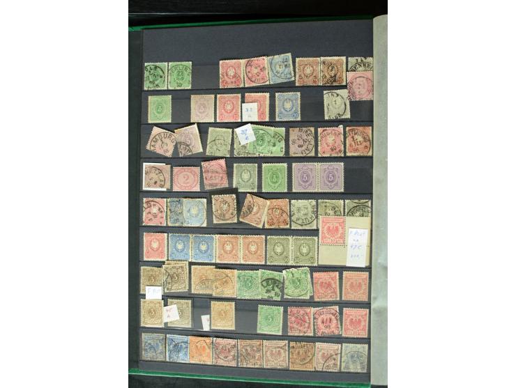 1872/1945, postfrische, ungebrauchte und gestempelte Sammlung, in den Hauptnummern weitgehend kpl., meist in beiden Erhaltung