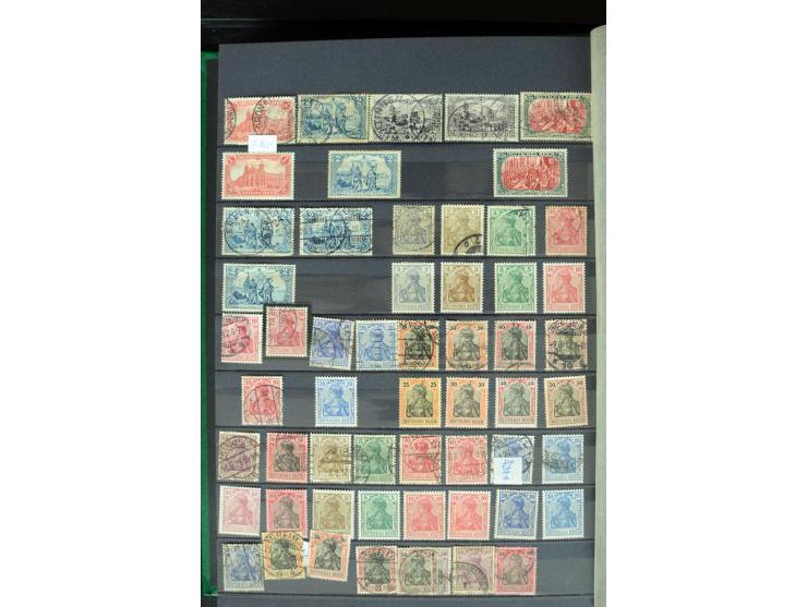 1872/1945, postfrische, ungebrauchte und gestempelte Sammlung, in den Hauptnummern weitgehend kpl., meist in beiden Erhaltung