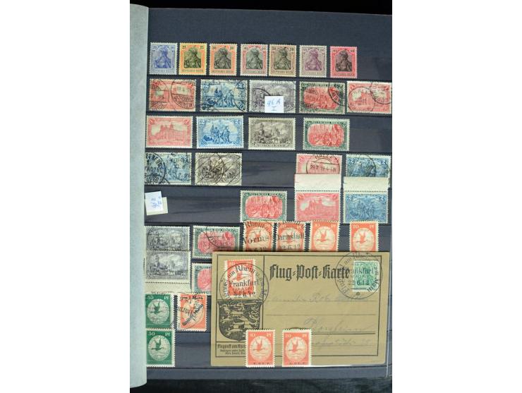 1872/1945, postfrische, ungebrauchte und gestempelte Sammlung, in den Hauptnummern weitgehend kpl., meist in beiden Erhaltung
