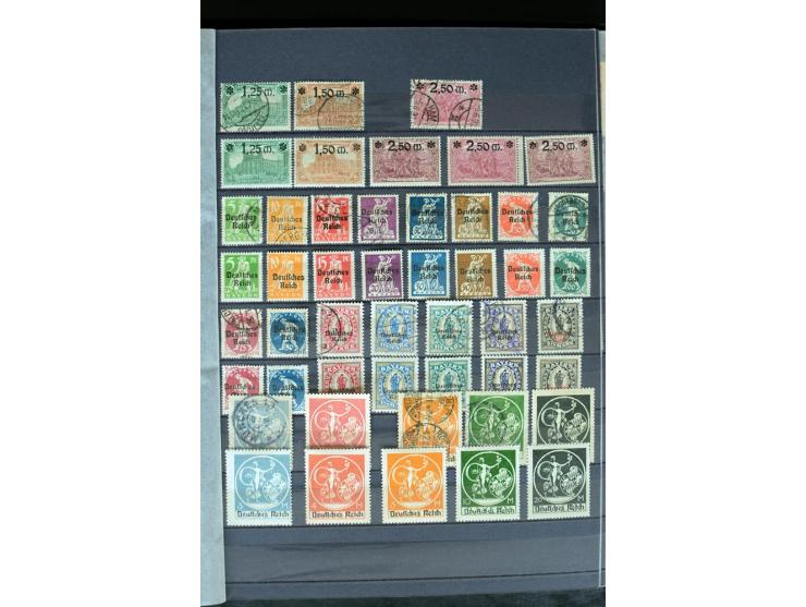 1872/1945, postfrische, ungebrauchte und gestempelte Sammlung, in den Hauptnummern weitgehend kpl., meist in beiden Erhaltung