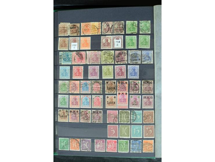 1872/1945, postfrische, ungebrauchte und gestempelte Sammlung, in den Hauptnummern weitgehend kpl., meist in beiden Erhaltung
