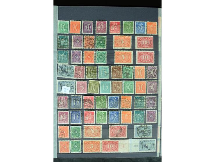 1872/1945, postfrische, ungebrauchte und gestempelte Sammlung, in den Hauptnummern weitgehend kpl., meist in beiden Erhaltung