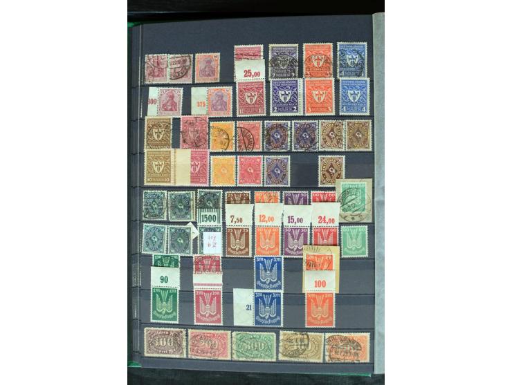 1872/1945, postfrische, ungebrauchte und gestempelte Sammlung, in den Hauptnummern weitgehend kpl., meist in beiden Erhaltung
